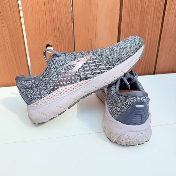 Brooks Adrenaline 21 Mens Running Shoes Grey Size 10 - Picture 4 of 8